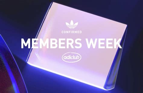 adidas confirmed members week drops|adidas members week.